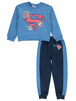 Superman Boys' Sweatshirt and Jogger Pants Set