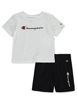 Champion Girls' 2-Piece Skirt Shorts Set Outfit