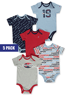 Champion Baby Girls' 5-Pack Bodysuits