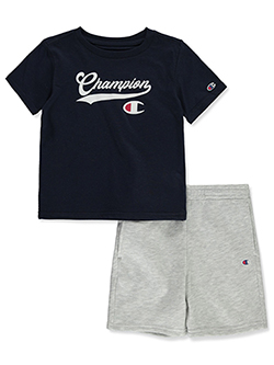 Little Lad Boys' 3-Piece Bucket Hat Shorts Set Outfit