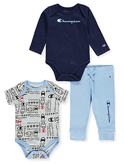 Champion Baby Boys' 3-Piece Joggers Set Outfit