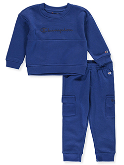 Champion Baby Boys' 2-Piece Cargo Joggers Set Outfit