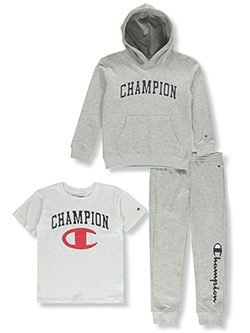 Champion Boys' 3-Piece Joggers Set Outfit