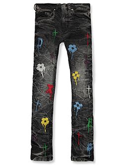 FWRD Boys' Flower Jeans