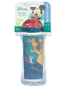 The First Years Disney Mickey Mouse Insulated Sippy Cups, 9 Ounces (Pack of  2)
