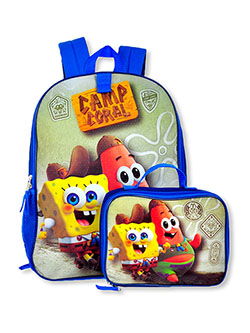 spongebob backpack and lunchbox