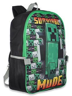 Minecraft Boys Backpack Lunchbox Set