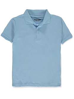 Galaxy Uniform Boys' Short-Sleeved Pique Polo Shirt