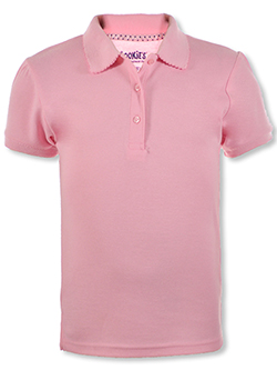 Cookie's Girls' Picot Trim Polo Shirt