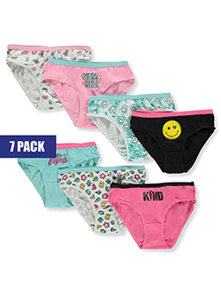 Ryleigh Girls Organic Cotton Bikini Underwear (7-Pack)