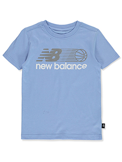 Tシャツ・カットソー New Balance UNI NB BOY basketball lettering S S Tee 5FT2237 New Balance tシャツ Basketball Style Tshirt（ニューバランス
