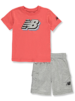 New Balance Boys' 2-Piece Tiger Shorts Set Outfit