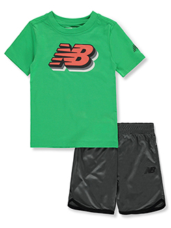 New Balance Boys' 2-Piece Tiger Shorts Set Outfit