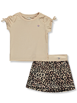 RBX Girls' 2-Piece Scooter Skirt Set Outfit