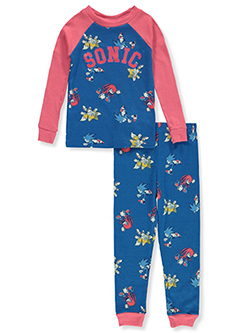Sonic The Hedgehog Boys 2 Piece Pajamas