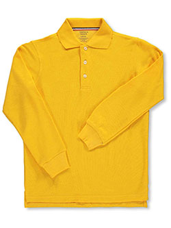 French Toast Unisex L/S Pique Polo