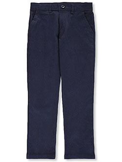 French Toast Boys’ Flat Front Wrinkle No More Relaxed Fit Pants