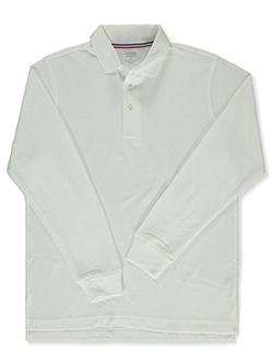 French Toast Men's L/S Pique Polo Shirt