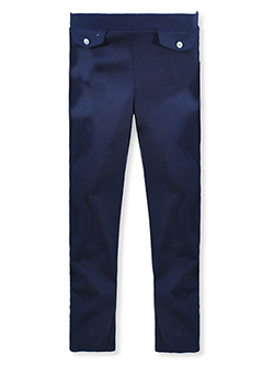 French Toast Big Girls' Stretch Twill Skinny Uniform Pants