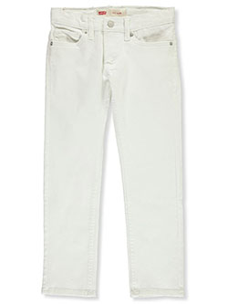 little boys white jeans