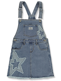 Levi's Girls' Frayed Edge Skirtalls