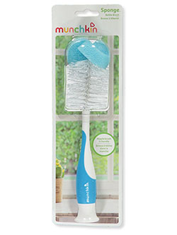 Sponge Bottle Brush by Munchkin in blue and gray from Cookie's Kids