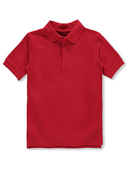 Nautica Boys School Uniform Short Sleeve Pique Polo Polo Shirt