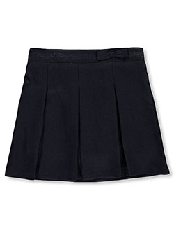 Nautica Girls’ School Uniform Glitter Bow Scooter Skirt