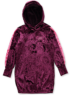 nike sportswear velour hoodie dress