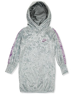 nike velour hoodie dress