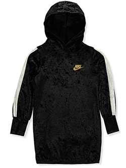 nike velour hoodie dress