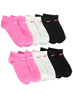 Girls' Nike Everyday Lightweight No-Show Socks 6-Pack