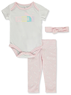 Puma Baby Girls' 2-Piece Shorts Set Outfit
