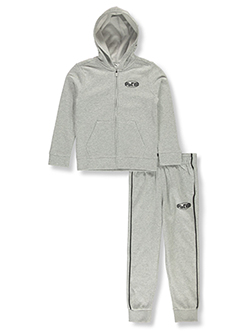 Puma Boys' 2-Piece Pounce Fleece Joggers Set Outfit