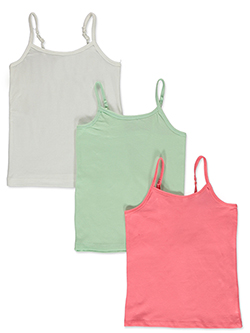 Pink Angel Girls' Camisole Tank Top Set, 3-Pack