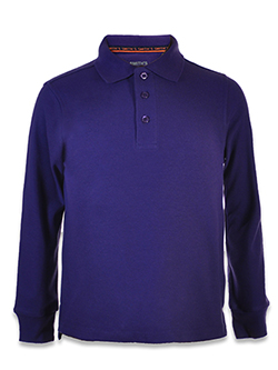 Smith's American Boys' L/S Polo Shirt
