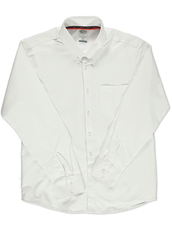 Smith's American Men's Long-Sleeve Button-Up Oxford Shirt