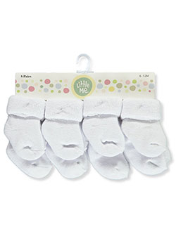 Little Me Baby Girls' 8-Pack Socks