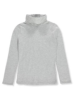 Qtee Girls Stretch Neck Turtleneck