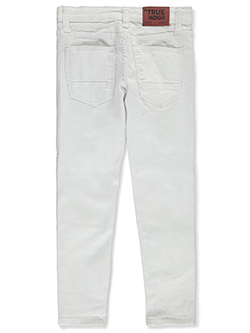 True Indigo Boys' Slim Fit Moto Jeans