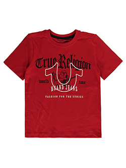 True Religion Boys' World Tour Graphic Tee