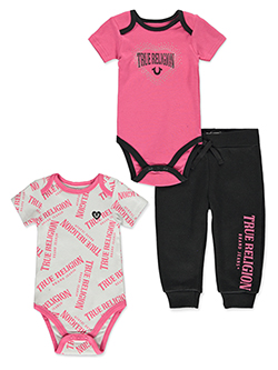 Girls' True Religion Three-Piece Bodysuit Set