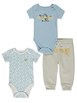 Boys' True Religion Three-Piece Bodysuit Set