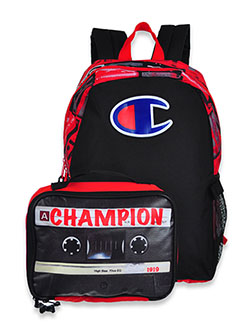 champion backpack with lunchbox