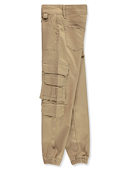 VIP【関税送料無料】希少 INCOTEX DARK BEIGE PANTS V.I.P. Jeans Girls' Cargo Poplin Joggers