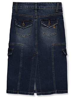 VIP【関税送料無料】希少 CRUCIANI GREY WOOL PANTS VIP Jeans Girls' Knee Length Skirt