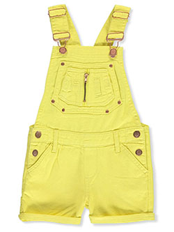 yellow shortalls