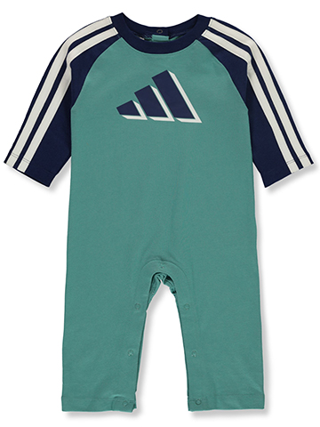Adidas Baby Boys' Stripe Coveralls - CookiesKids.com