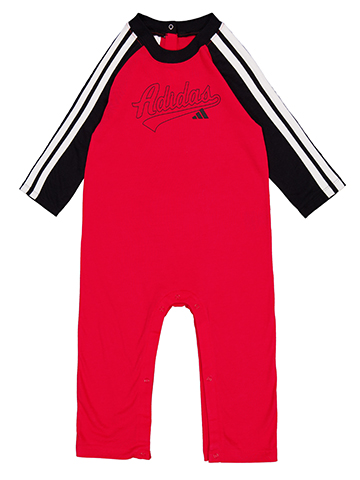Adidas Baby Boys' Logo Colorblock Romper - CookiesKids.com
