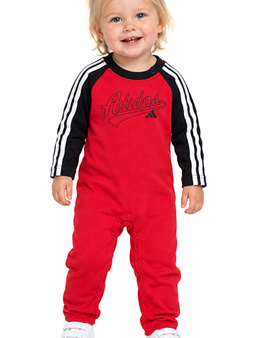 Adidas Baby Boys' Logo Colorblock Romper - CookiesKids.com